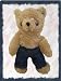 922 Teenie Teddies Blue Jeans Pants fits 7"-8" animals like Webkinz L'il Kinz, Ty Beanie Babies, Fluff Factory and Teenie Teddies
