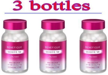 Shiseido Benefique White W 3 Bottles by Shiseido Japan