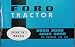 1965-1967 Ford Tractor Owners Manual 2000 2110 3000 4000 4110 5000