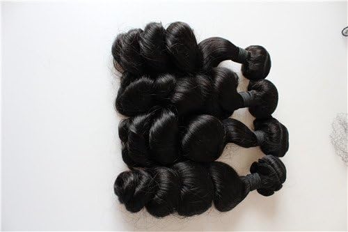 HairPR Hair 100% Cambodian Virgin Human Hair extensions 3 Bundles 10"-28" Loose Wave Natural Color Can be dyed(22+24+26Inches)