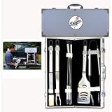 Los Angeles Dodgers Barbecue Set, 8 Piece Set with Storage Case