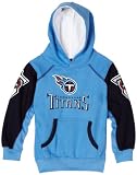 NFL Boys' Tennessee Titans Qb Jersey Hoodie - R16Ntt23 (Dark Navy, 4)