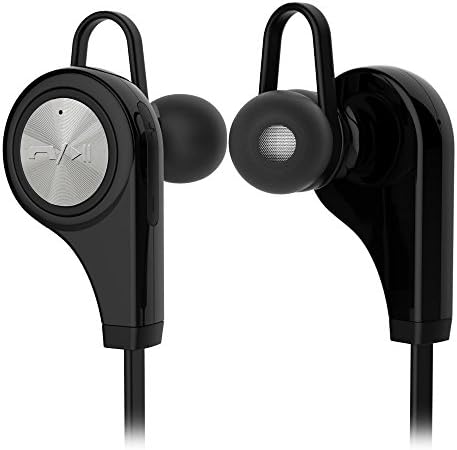 Bluetooth Headphones with Build-in Mic , InnFast Bluetooth V4.1 Wireless Stereo In-Ear?Headset Supports Noise-Cancellation Compatible with iPhone, iPad,Samsung,Other Devices-Black
