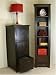 Kudos Contemporary Darkwood Three Drawer Filing Cabinet