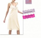 Classic Full Slip with Adjustable Straps Full Tailored Slip (42, Beige) Reviews