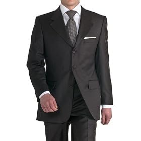 Herrenanzug von Marcell Sanders. Merinowolle Super 150 mit Kaschmir. Braun