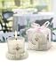 Candle Holder Pink Cross Stone (17 per order) Wedding Favors