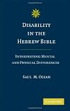 Disability in the Hebrew Bible: Interpreting Mental and Physical Differences