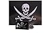 Pirate Jolly Roger Calico Jack Rackham Bike Motorcycle Hat Cap lapel Pin