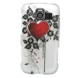 Hard Snap-on Shield RUBBERIZED With SACRED HEART Design Faceplate Cover Sle ....