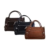 Produkt-Bild: Handtasche / Shopper / Umh&auml;ngetasche aus gewachstem Rindleder von Shalimar