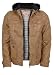 NYC Specials Lederjacke mit integr. Kapuze