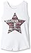 Dream Star Girls' Little Tank with Elastic at t Back and BFF Glitter Screen