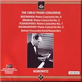 Beethoven - Piano Concerto No. 5 / Brahms - Piano Concerto No. 2 / Tchaikovsky - Piano Concerto No. 1 / Rachmaninov - Piano Concerto No. 3 - Vladimir Horowitz