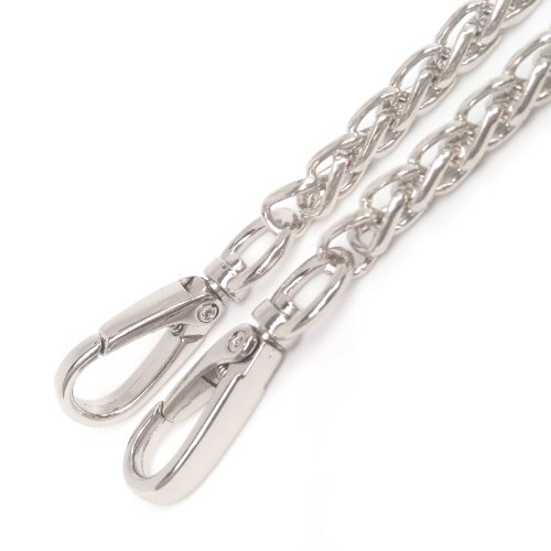 Top Grade 8mm Silver Metal Iron Chains Handbag Lantern Chains Straps Handles Purse Handles Chains Straps 59 Inches