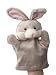 Handpuppe Hase Kaninchen H&auml;schen Tier Haustier Bauernhof Handspielpuppe Kasperlfigur Kasperle Figur Pl&uuml;sch rabbit