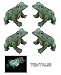 Tools & Hardware : TEKTRUM SOLAR FROG SCULPTURE GLOWING LIGHTS (Set of 4)