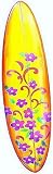 Girls  Surfboard Wall Mural