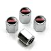 Chevrolet 2010 2011 2012 Camaro SS Logo Chrome Tire Stem Valve Caps