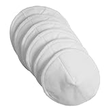 Kushies Washable Nursing Pads, White