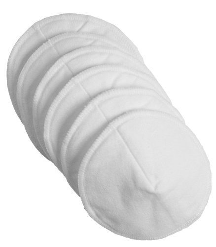 Kushies Washable Nursing Pads White