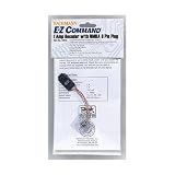 Bachmann Trains E-Z Command Digital Command Control Decoder with NMRA 8 Pin Plug (Programming on the Main, Lights, Dimming)  1/card