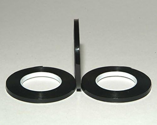 20 Pack Black Graphic Chart Tape (Matte,Glossy,Crepe) (Black Vinyl Glossy)
