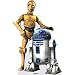 C3PO and R2D2 Life Size Cutout