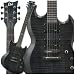 Musical Instruments : Viper 100 Electric Guitar (See Thru Black)