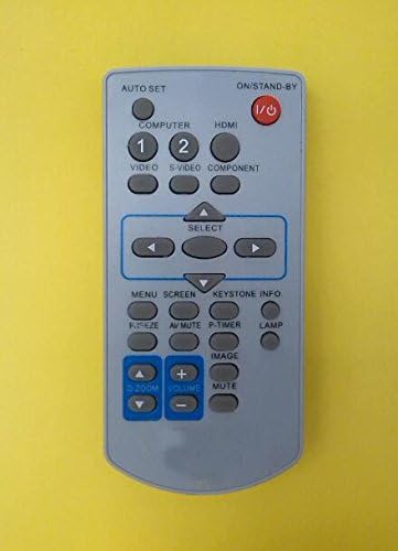 TOP Quality Generic Universal Compatible Replacement Projector Remote Control Fit For Panasonic Projector PT-LX271 Brand New 250 Days Warranty by GGRC