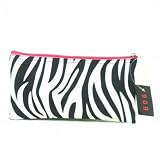 Zebra Hot Pink Cosmetic Makeup Bag Small