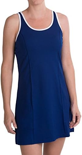 A-Line Tennis Dress - Built-In Shelf Bra, Racerback, Sleeveless (small)