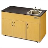 IMAGE OF Ozark River Portable Sinks ORADV-SS1 Advantage 1 Portable Storage Cabinet with Stainless Steel Portable Sink NSF Certified