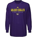 NCAA adidas Tennessee Tech Golden Eagles Purple Sideline Long Sleeve T-shirt