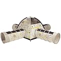 Space Station Tent with Tunnels