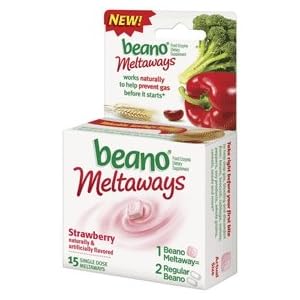 Beano Meltaways Strawberry - 1 Pack by Beano