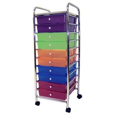 41zPcSxT6bL Early Childhood Resources 10 Drawer Mobile Organizer   ELR 009 AS