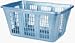 Rubbermaid 2965-85-WHT 1.65 Bushel White Laundry Basket Rectangular