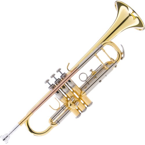 Mendini MTT-40 Yellow Brass / Rose Brass Bb Trumpet w/ Case, Accessories, Trumpet stand, & Chromatic Tuner with Metronome Mendini MTT-40 Yellow Brass / Rose Brass Bb Trumpet w/ Case, Accessories, Trumpet stand, & Chromatic Tuner with Metronome