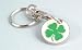 Shopping trolley token - Irish with shamrock design