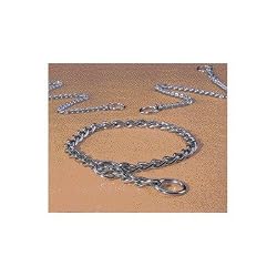 Hamilton Medium Choke Chain Dog Collar, 16" - C2516A