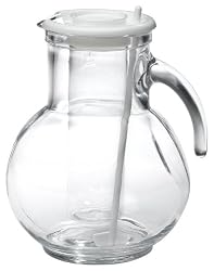 Bormioli Rocco Kufra Glass Jug with Ice Container and Lid
