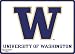 Wow!Pad 57LT046 Washington Collegiate Logo Laptop Mouse Pad