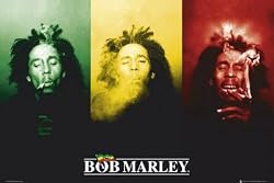 Bob Marley Flag 24x36 Poster
