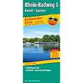 Radwanderkarte Leporello Rhein-Radweg 3, Basel - Speyer: Mit Ausflugszielen, Einkehr- & Freizeittipps, wetterfest, rei�fest, abwischbar, GPS-genau. ... wetterfest, reissfest, abwischbar, GPS-genau