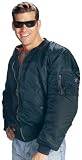 Navy Blue MA-1 Flight Jacket