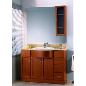 Astorga 1150 Ceramic Bathroom Vanity by LuxarisExclusive