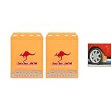 2 Pieces Car Splash Guards Auto Mud Flaps Yellow by uxcell