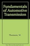 Fundamentals of automotive transmissions