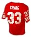 Roger Craig Autographed/Hand Signed Custom Red Jersey